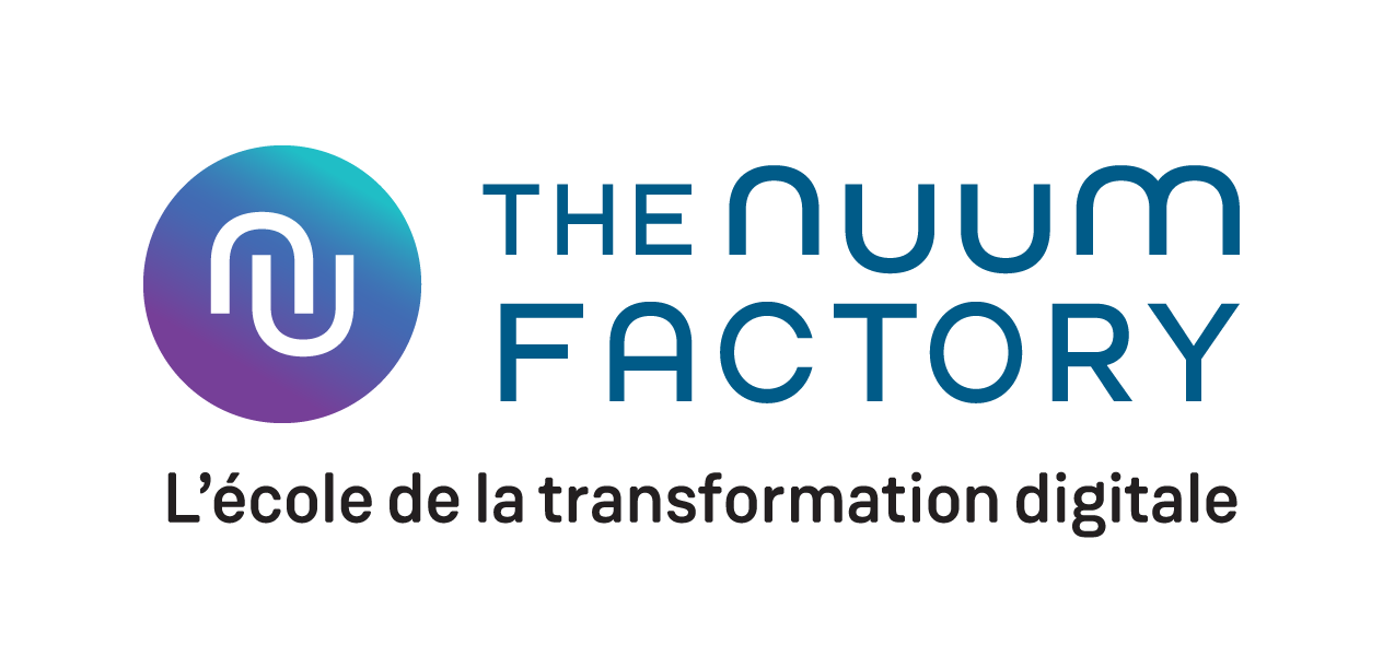 Logo The Nuum Factory Lyon Ecole de Formation Digital
